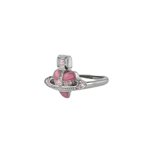 New Diamante Heart Ring