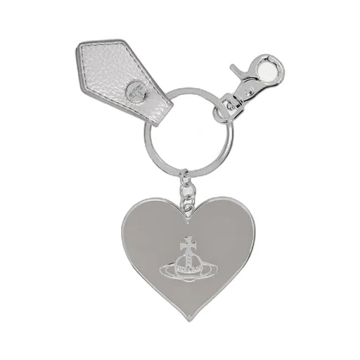 Mirror Heart Orb Keyring