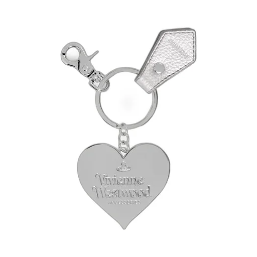 Mirror Heart Orb Keyring