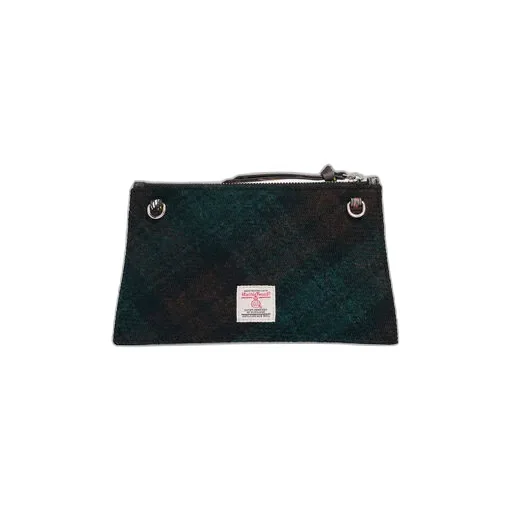Small Flat Zip Clutch