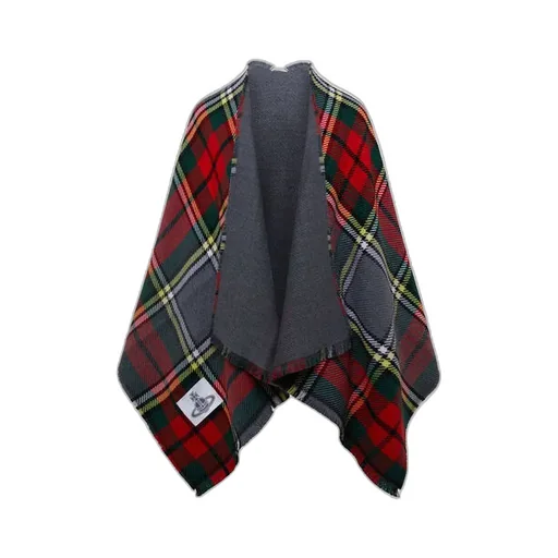 Tartan Poncho