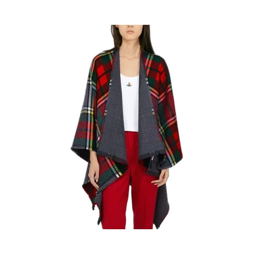 Tartan Poncho
