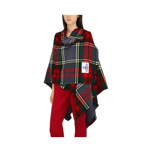 Tartan Poncho