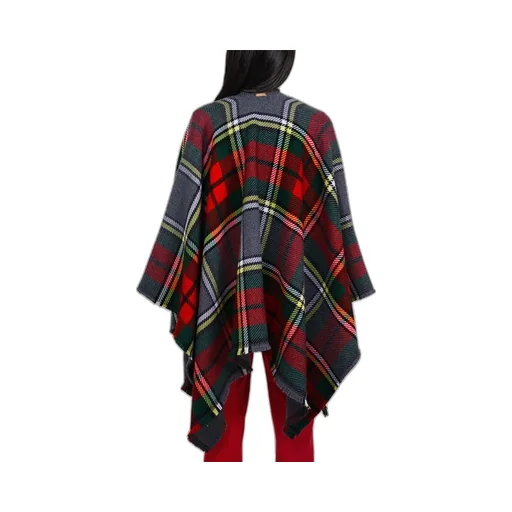 Tartan Poncho
