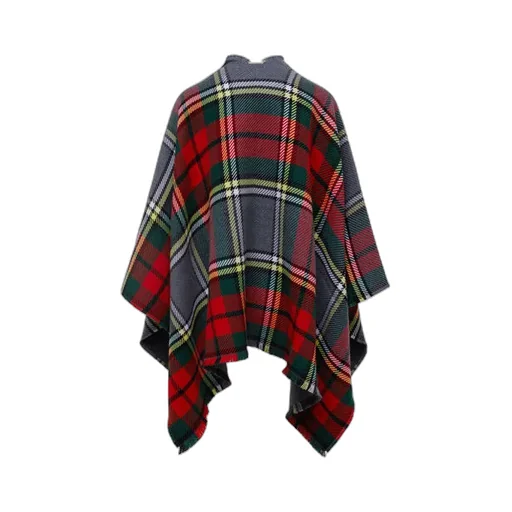 Tartan Poncho