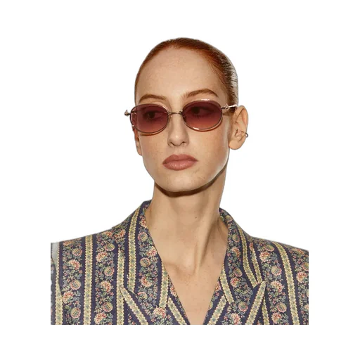 Hardware Orb Oval Sunglasses
