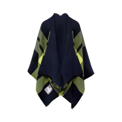 Tartan Poncho