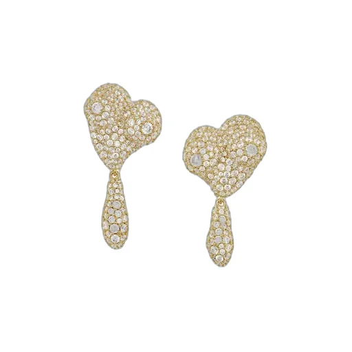 Mimosa Pave Earrings