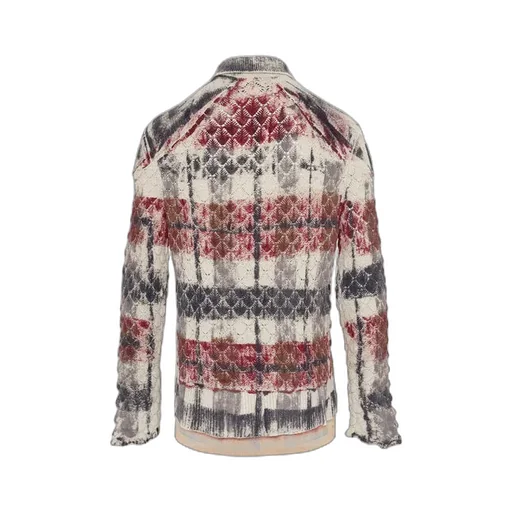 Dual Tartan Cardigan