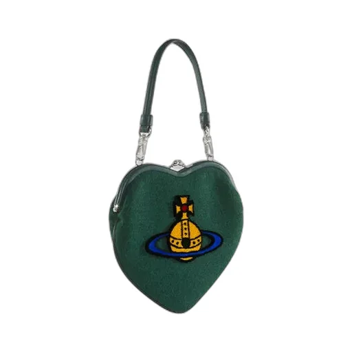 Belle Heart Frame Purse