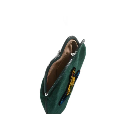 Belle Heart Frame Purse
