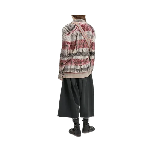 Dual Tartan Cardigan