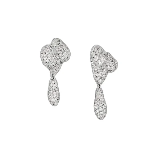 Mimosa Pave Earrings