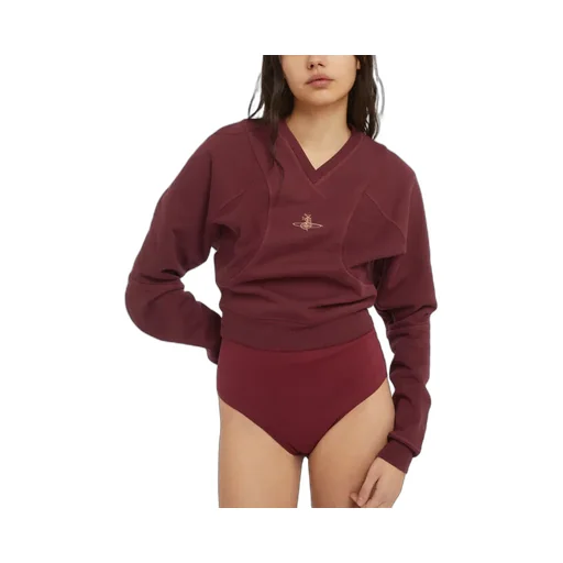 Cropped Pourpoint Sweatshirt