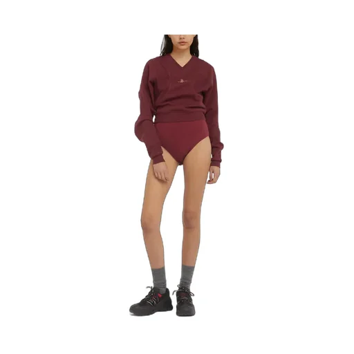 Cropped Pourpoint Sweatshirt