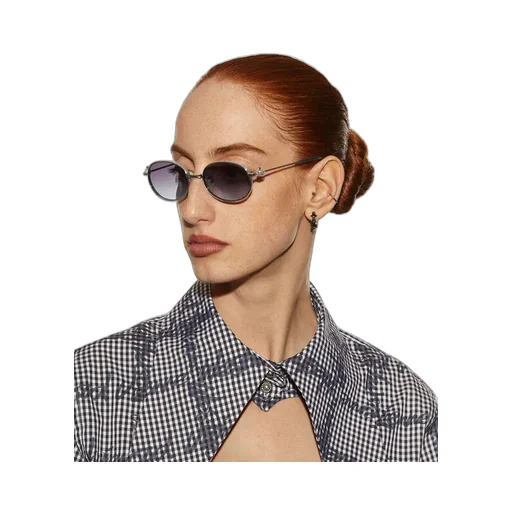Hardware Orb Oval Sunglasses