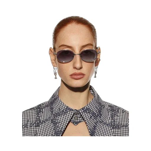 Hardware Orb Oval Sunglasses