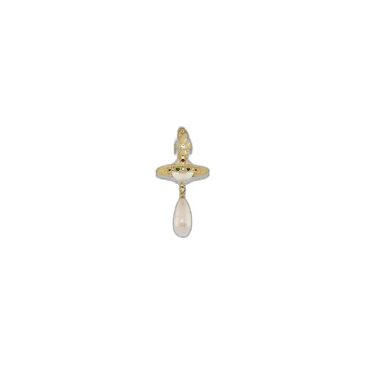 One Row Pearl Drop Choker