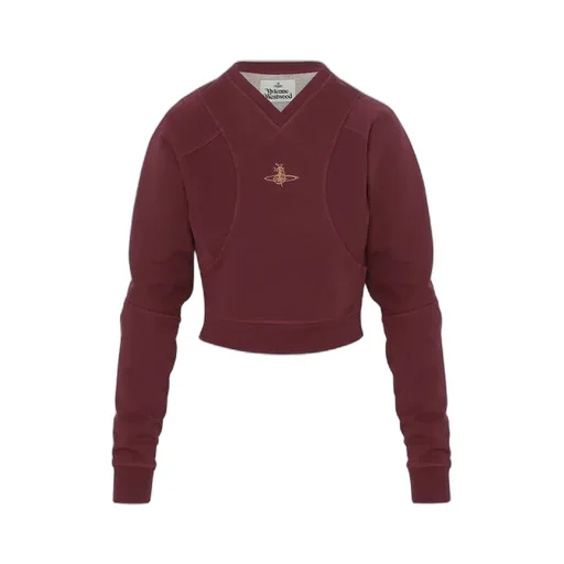 Cropped Pourpoint Sweatshirt