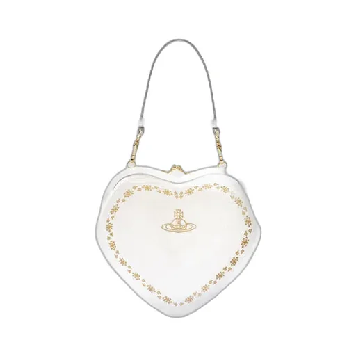 Belle Heart Frame Purse