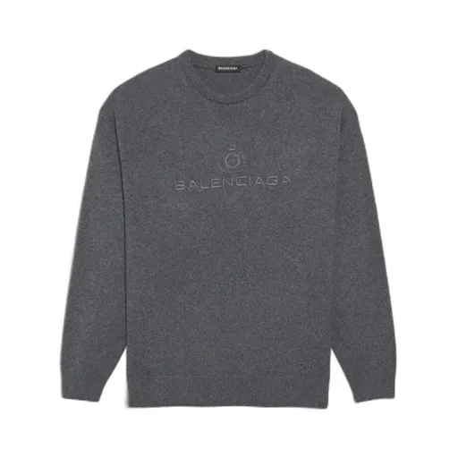 Round Neck Knit Sweater