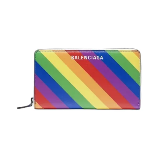 Rainbow Ville Horizontal Zip Wallet