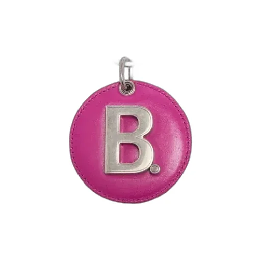 Acid Fuchsia Keychain Mirror