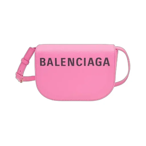 Pink Leather Handbag