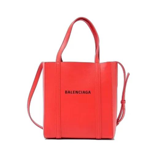 Red And Black Leather Handbag