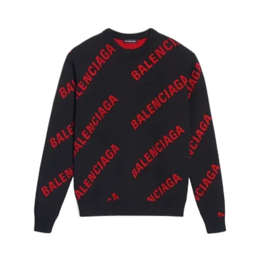 Brand Logo Crewneck Sweater