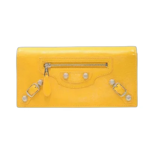 Yellow Leather Wallet