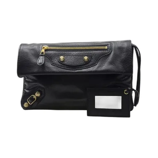 Black Leather Handbag