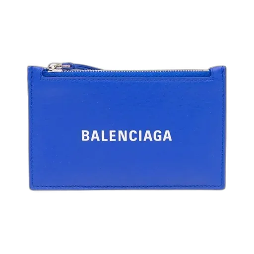 Blue Leather Wallet
