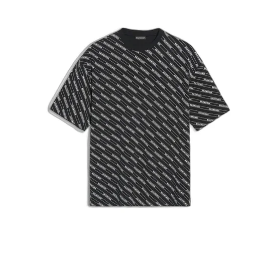 Black Logo Line T-Shirt