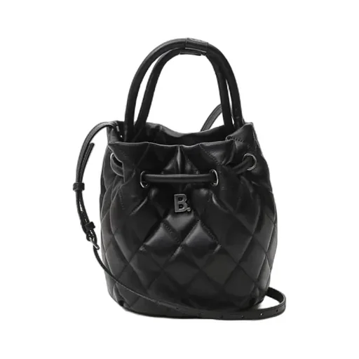 Black Leather Handbag