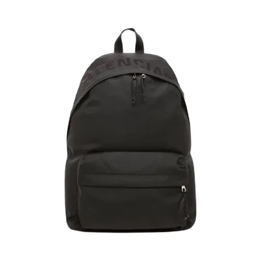Black Canvas Backpack