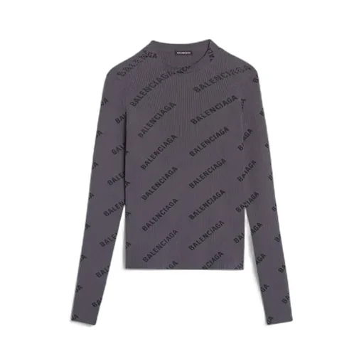 Granite/Gravel Logo Crewneck Sweater