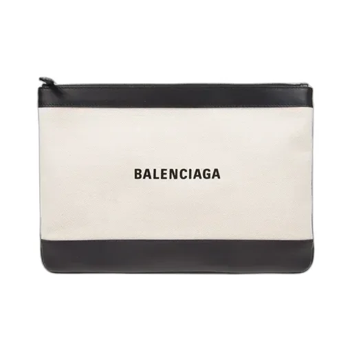 White Canvas Handbag