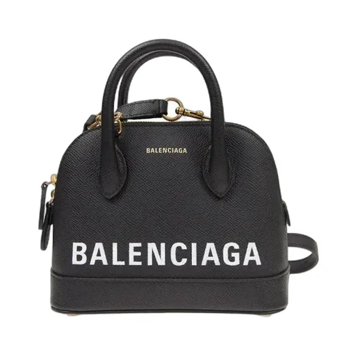 Black Leather Handbag