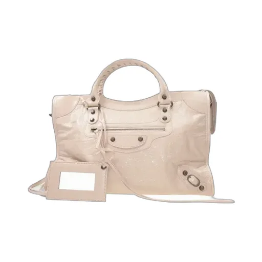 Pink Lambskin Handbag