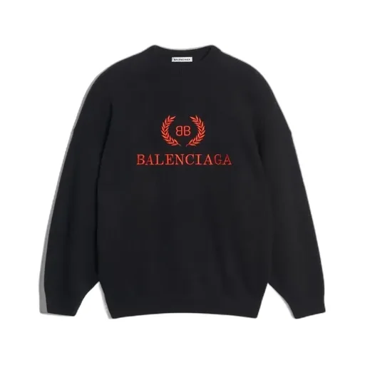 Embroidered Crewneck Sweater