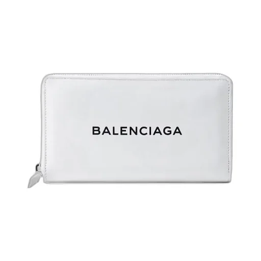 White Leather Wallet
