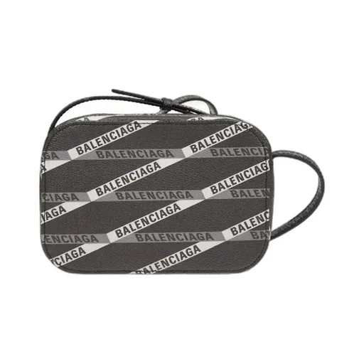 Grey Leather Handbag