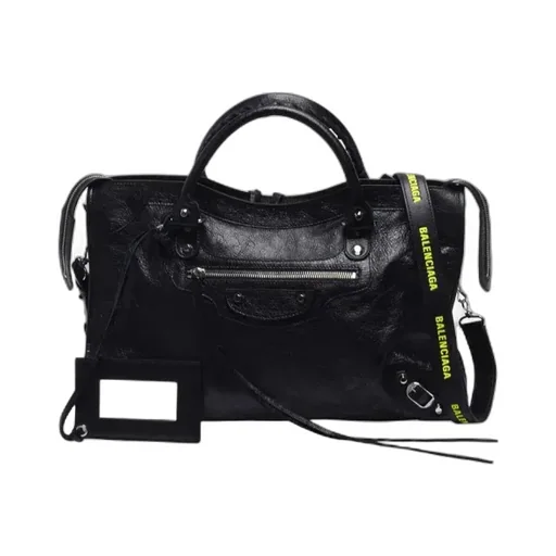 Black Leather Handbag