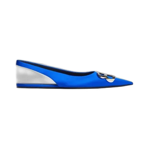 Bb Satin Open-Back Flats