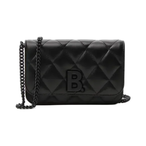 Black Leather Handbag