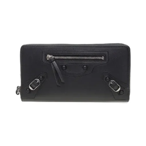 Black Lambskin Wallet