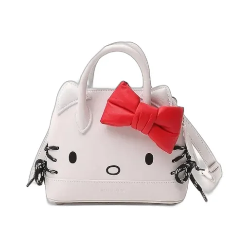 White Leather Handbag