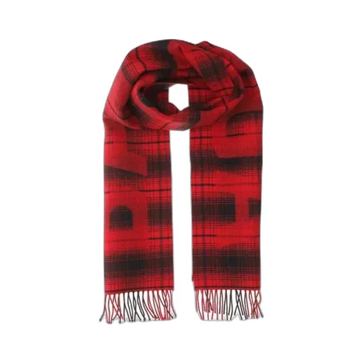 Red Wool Scarf