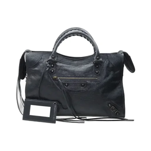 Grey Lambskin Handbag